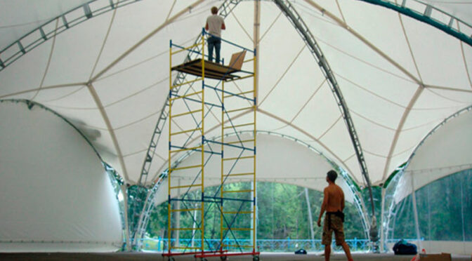 Быстро возводимые шатры