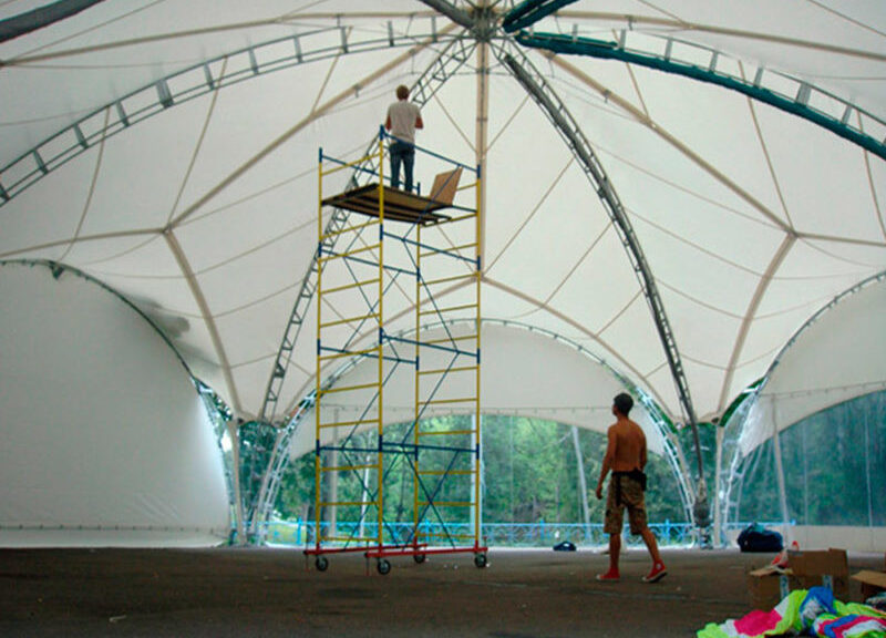 Быстро возводимые шатры