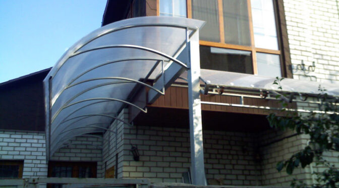 Навес поликарбонат