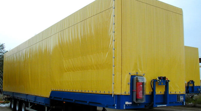 Тент на полуприцеп