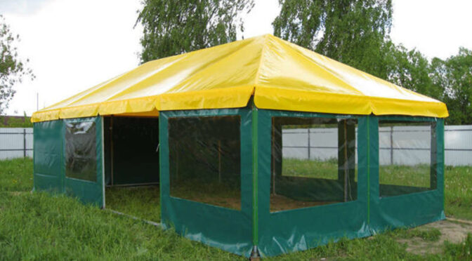Шатер для частного сектраи дачи
