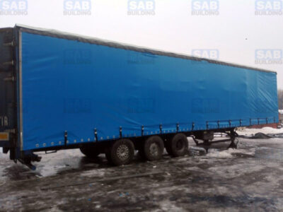 Тент на фуру со стропами