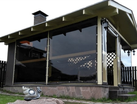 Тонированные мягкие окна