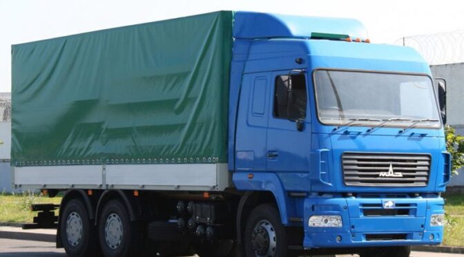 Тент на МАЗ