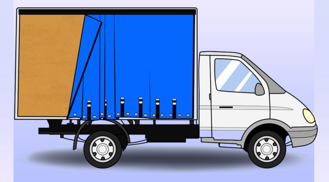 Штора на газель