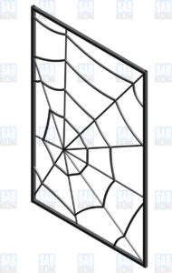 Чертеж решетки