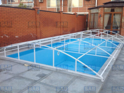 Тент на каркасный бассейн