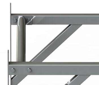 Усиленное крепление настенных брусьев к стене