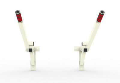 Складные белые брусья