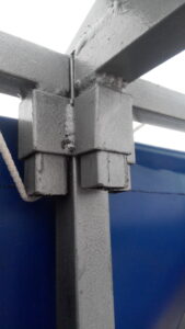 Металлоконструкция шатра