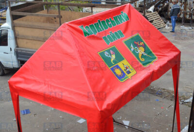 Печать на шатре