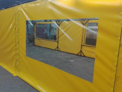 Прозрачные окна для шатра