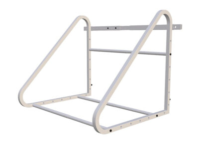 Полка для хранения колес белая