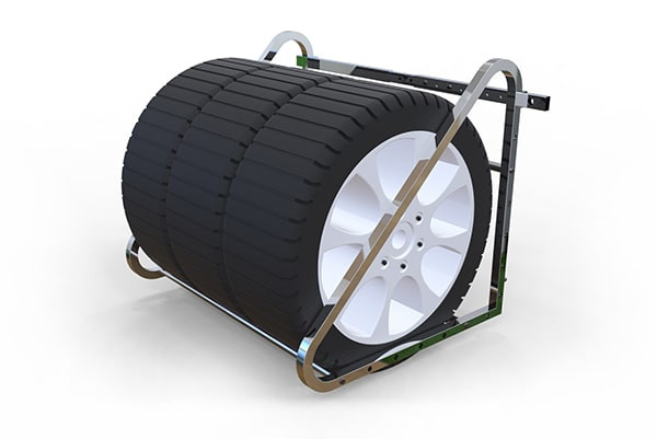 Полка для хранения колес