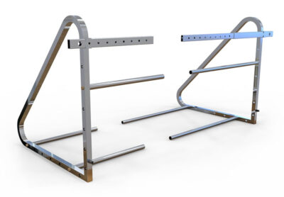 Телескопическая полка для хранения колес