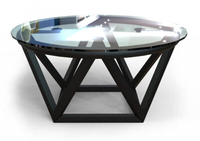 Журнальный стол лофт "Хрустальная корона"