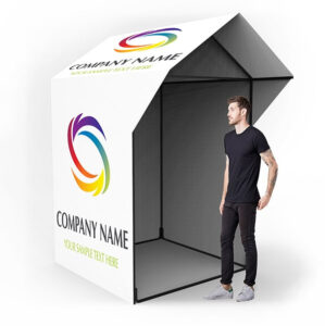 Палатка из баннера 1.5х1.5 м.