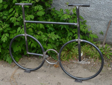 Велопарковка велосипед изготовление