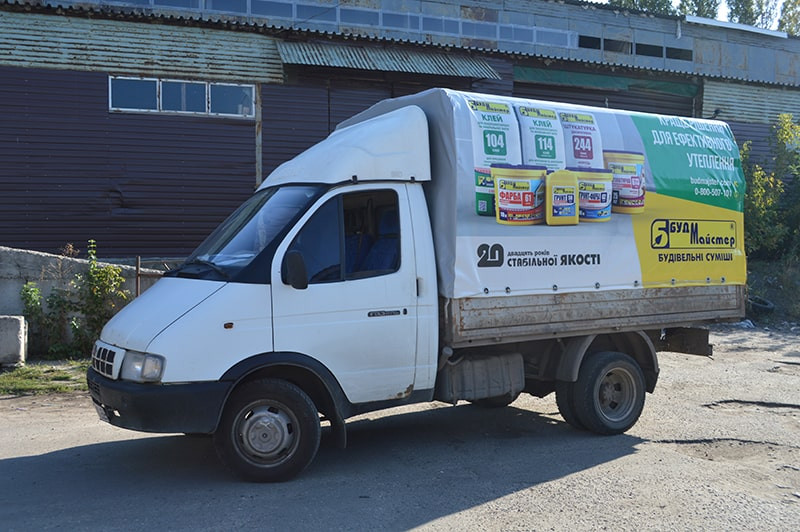 Заказать тент на газель