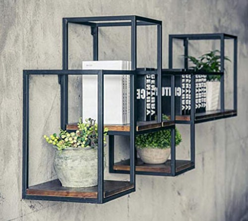 Металлические полки лофт