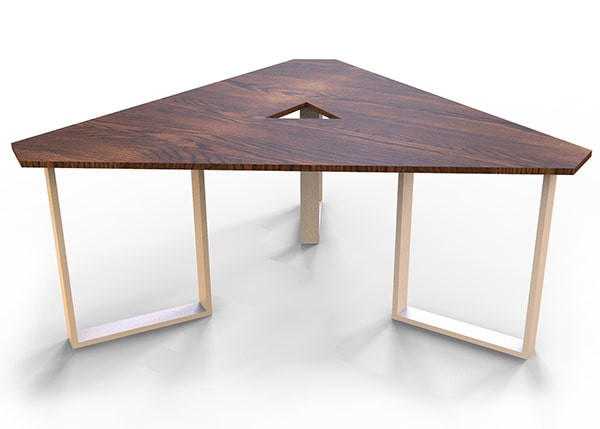 Стол офисный лофт