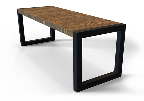 Скамейка в стиле лофт купить