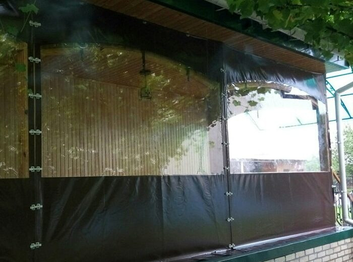 Комбинированные ПВХ шторы