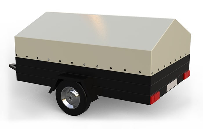 Тент на легковой прицеп цена