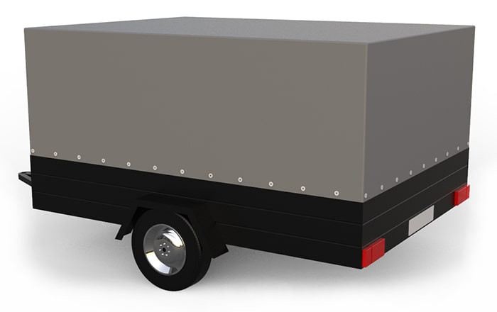 Изготовление тентов для прицепов легковых автомобилей