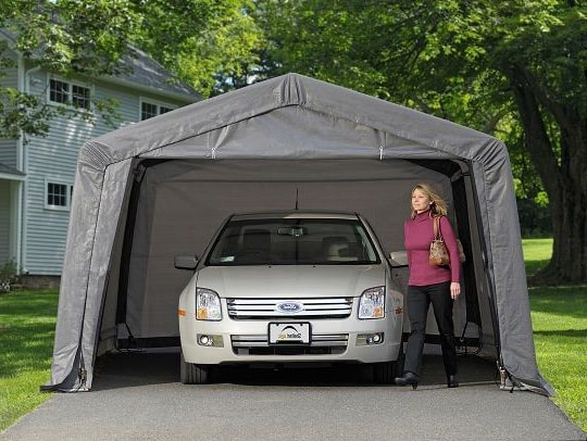 Тентовый гараж