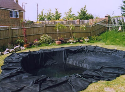 Гидроизоляция пруда