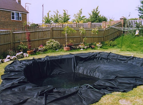 Гидроизоляция пруда