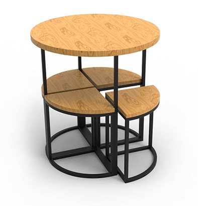 Мебель лофт Харьков - Комплект стол-стулья – 