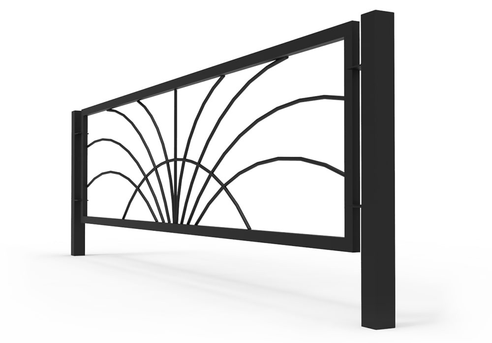 Ограждение металлическое купить