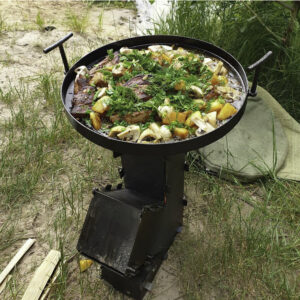 Походная турбо-печь