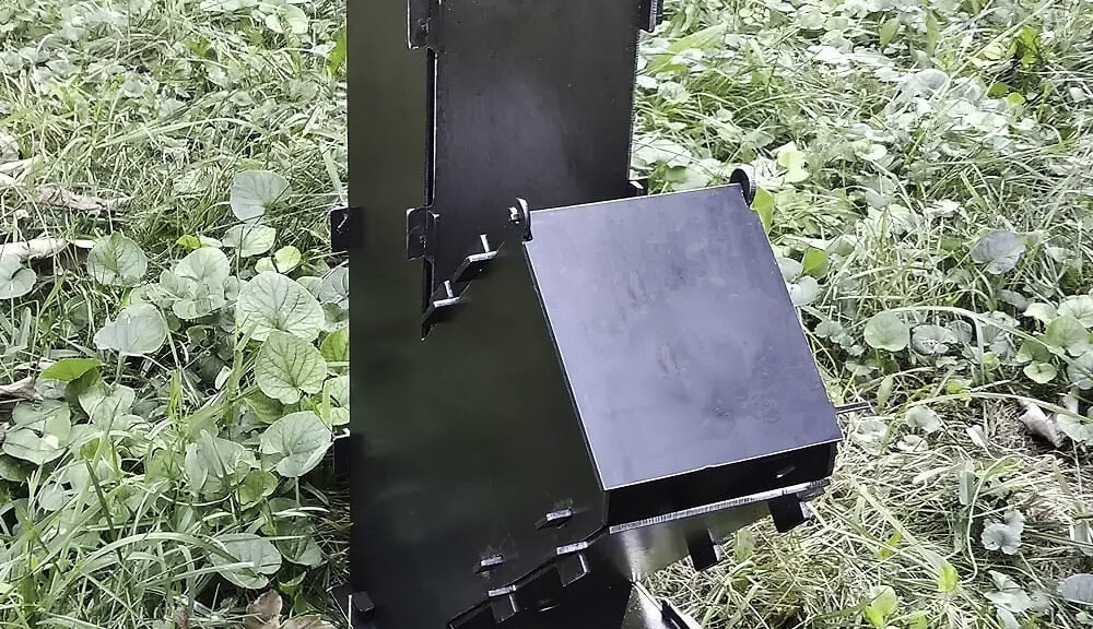 Походная турбо-печь