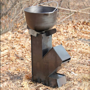 Походная турбо-печь