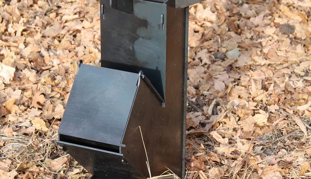 Походная турбо-печь