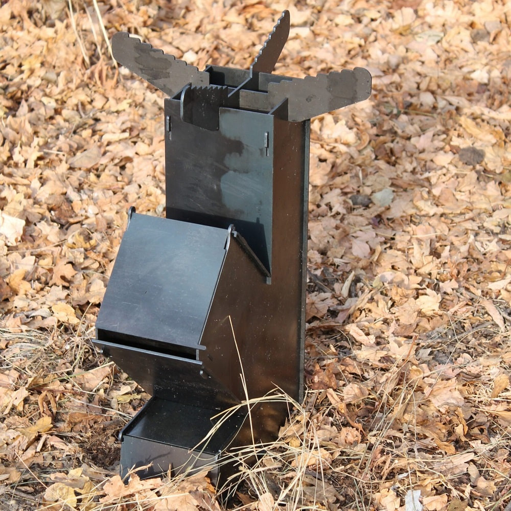 Походная турбо-печь