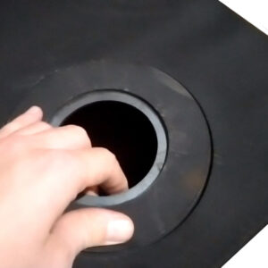 Буржуйка с отверстием для готовки 3 мм, мини печь – Булерьян