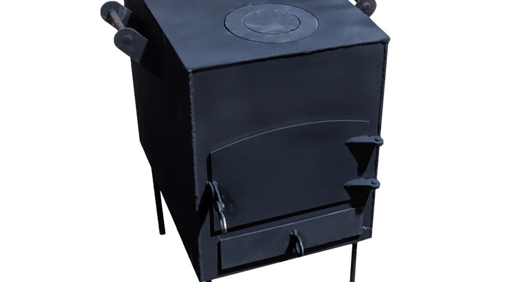 Буржуйка с отверстием для готовки 3 мм, мини печь – Булерьян