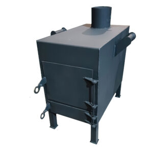 Буржуйка отопительная, на дровах 2 мм, мини печь