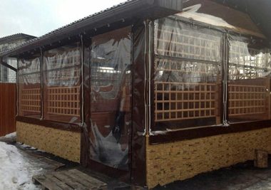 Гибкие окна изготовление