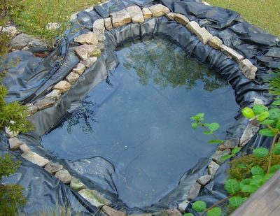 гидроизоляция прудов