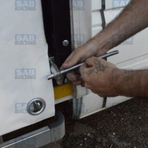 Борт штора для грузовых автомобилей