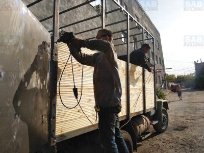 Каркас на грузовик отверстия для крепления деевянной обрешетки