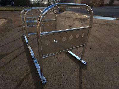 Велопарковка из нержавеющей стали