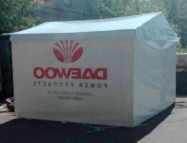 Торговая палатка из ПВХ