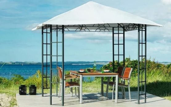Навес-беседка тентовая