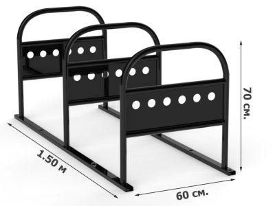Технические характеристики усиленной велопарковки